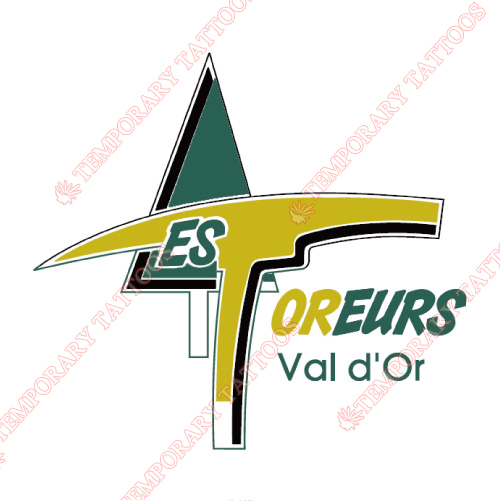 Val-d Or Foreurs Customize Temporary Tattoos Stickers NO.7479